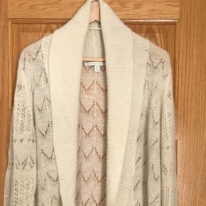 Open front cardigan